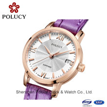 Leather Strap Lady Quartz Watch Wholesale China